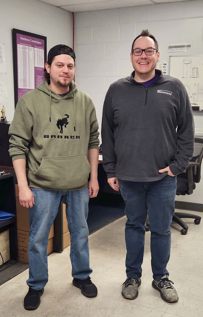 Jesse Hyder and Jake McCann